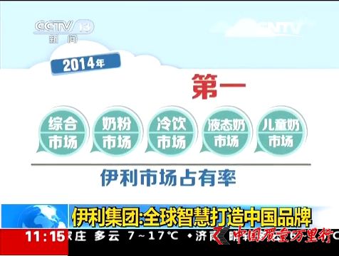 聚焦伊利:全球智慧造中国品牌
