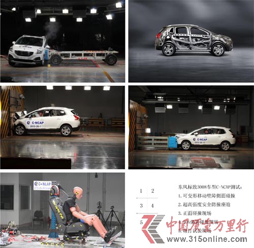 �������3008���ͻ��°�C-NCAP��ȫ��ײ����
