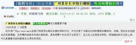 情妇日记