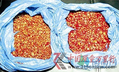长沙查获可致癌的毒辣椒毒性堪比苏丹红