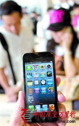 水货iphone5叫价超8000 大陆消费者称不被重视