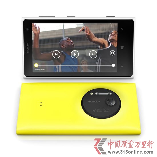 诺基亚发布4100万像素手机Lumia 1020:略另类