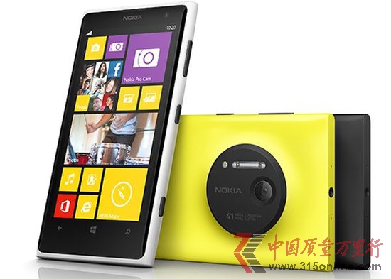 诺基亚发布4100万像素手机Lumia 1020:略另类