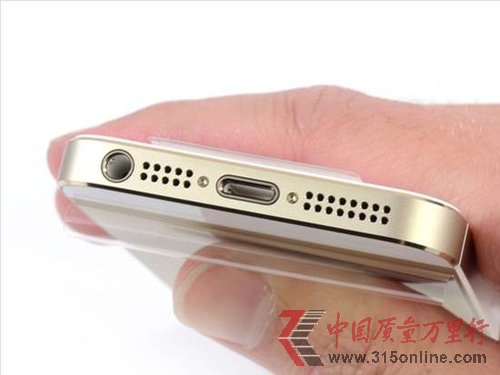 64GB版金色iPhone 5s拆解 维修成本提升