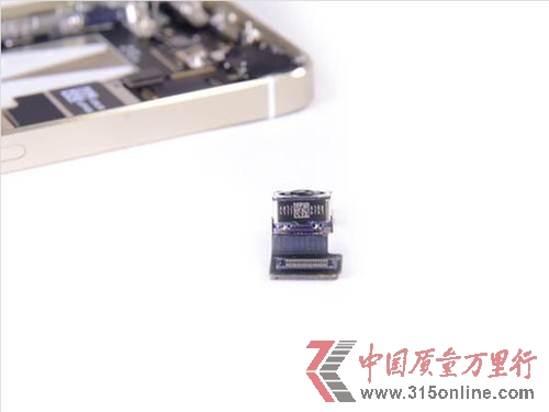 64GB版金色iPhone 5s拆解 维修成本提升
